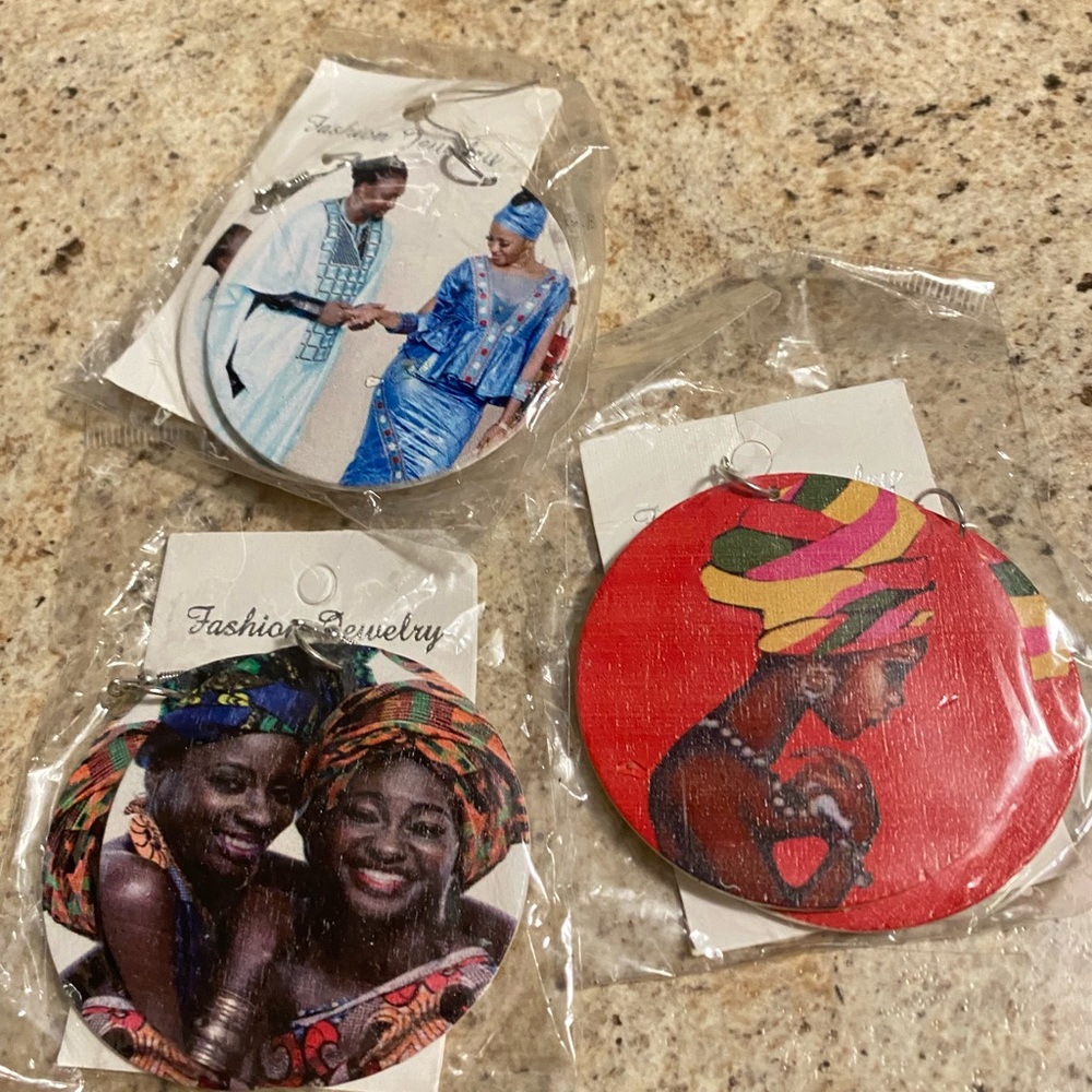 Earring African fashion